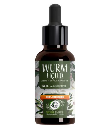 Nature Animal Wurm Liquid for Dog & Cat - the natural way of deworming - liquid worm cure Vegan Oil with high quality - out of love for your four -legged friend 1 piece - Buy Online on GoSupps.com