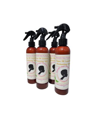 Argan Oil Luxurious Moisturizing Hair Spray - Infused with 4 Essential Oils and Powered by Pure Organic Argan Oil - Hair and Scalp Treatment - 8 Fluid Ounce (8 oz pack of 1) 8 Ounce pack of 1 - Buy Online on GoSupps.com