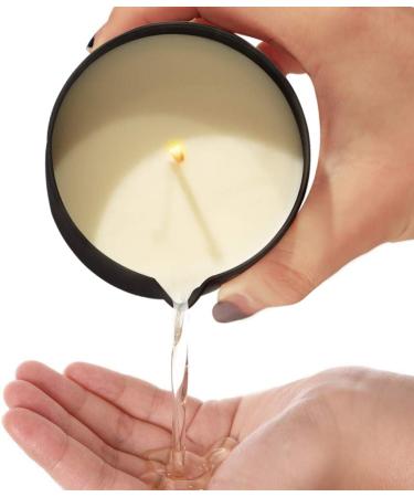 B & G Jasmine Massage Candle 6.5oz - Luxurious Aromatherapy Essential Oil for Relaxing Home Spa & Body Massage - Moisturizing Scented Candle - Buy Online on GoSupps.com