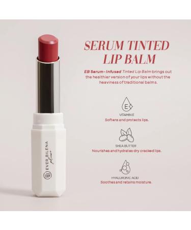 EVER BILENA Plus Serum Tinted Lip Balm 3.2g | Hydrating Lip Care with Long-Lasting Color | Nourishing Formula for Soft Smooth Lips | Moisturizing Lip Tint for Everyday Use (NAKED) - Buy Online on GoSupps.com