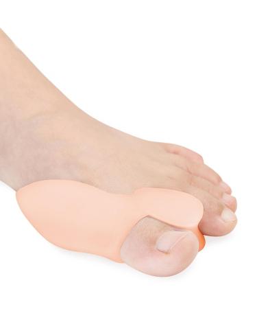 2/4/8Pcs Gel Big Toe Separator Bunion Corrector Pain Relief Hallux Valgus Straighter Orthopedic Toe Protector Spacer 2pcs-1pair