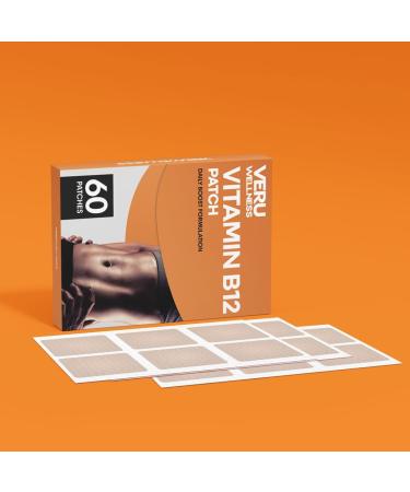 Veru Wellness B12 Energy Patch Natural Patch B12 Garcinia - Patch autocollant lib ration prolong e (60 jours) - Buy Online on GoSupps.com