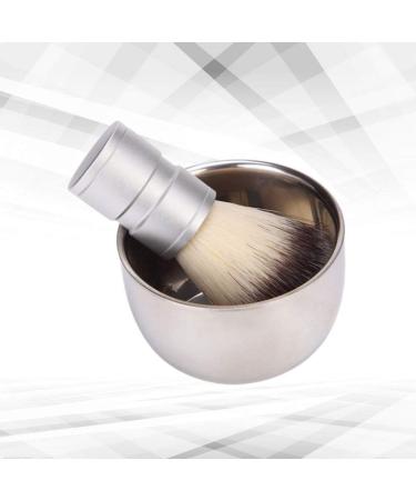 Beaupretty Men's Hair Brush & Shaving Set | Beard Brush Shave Butter Cream Travel Bowl - Buy Online on GoSupps.com