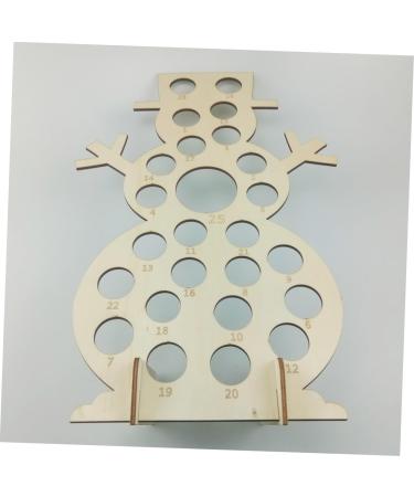 OHPHCALL 1pc calendars DIY Advent Calendar Chocolate Calendar Xmas Chocolate Rack Decorate Christmas As Shown 27X12X40CM - Buy Online on GoSupps.com