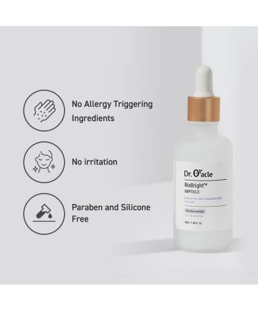 Buy Dr.Oracle NiaBright Ampoule 50ml - Niacinamide 5% K-Beauty Face Care for Radiant Skin | International Shipping Available - Buy Online on GoSupps.com