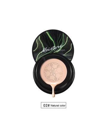 Mushroom Air Cushion Foundation BB & CC Cream - Moisturizing Makeup Primer & Concealer for All Skin Types - Natural Brightening Finish - Buy Online on GoSupps.com