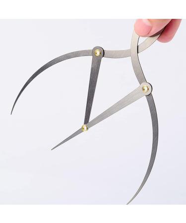 Kaqiqi 1:1.618 Mean Ratio Calipers Three Point Positioning Balance Caliper for Eyebrow Makeup Tattoos Art Work Design - Buy Online on GoSupps.com