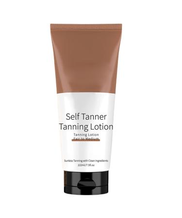 G n rique Tanning Cream - Light Tanning Sunscreen | Effortless Fast Tanning Accelerator | Radiant and Tanned Skin for Body | Dark Self-Tanning Face and Body