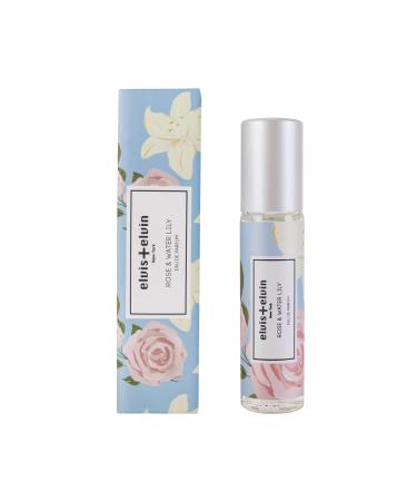 elvis+elvin Clean Eau De Parfum for Women Fragrance Vegan Phthalate & Paraben-Free (Rose & Water Lily)