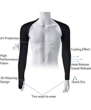 4 Pieces Unisex Cooling Arm Sleeves - Sun Protection Shrug for Cycling & Outdoor Sports | Breathable & Stretchy Bolero for Women & Men - Buy Online on GoSupps.com