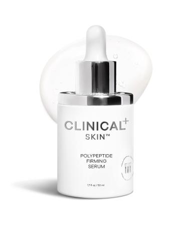 Clinical Skin Polypeptide Firming Serum for Fine Lines and Wrinkles Anti-Aging Serum Antioxidants Hyaluronic Acid Night and Day 1.7 Ounces 1.7 Ounce (Pack of 1)