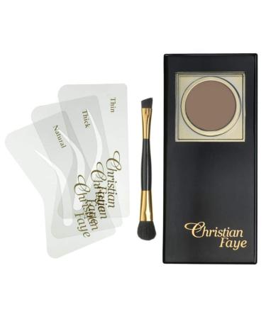 Christian Faye Eyebrow Makeup - Irid Brown | Long-Lasting Waterproof & Vegan Formula - Buy Online on GoSupps.com