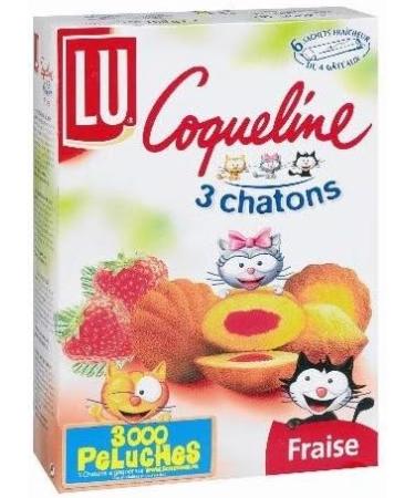 LU COQUELINE - Coqueline Fraise 165G - Pack of 4 - Buy Online on GoSupps.com