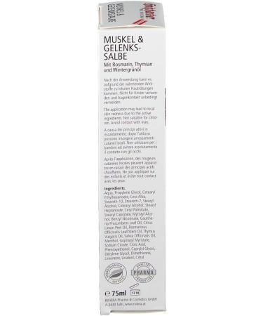 Riviera Holzhacker Muscle & Joint Ointment - 75 ml | Fast International Shipping | Natural Pain Relief - Buy Online on GoSupps.com