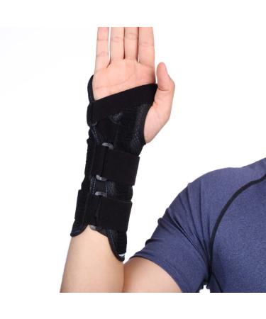 Wrist Support Adjustable Thumb Wrist Support for Carpal Tunnel Wrist Support for Tendonitis Ligament Injury Sports Protection for Women Men (1 Pair)