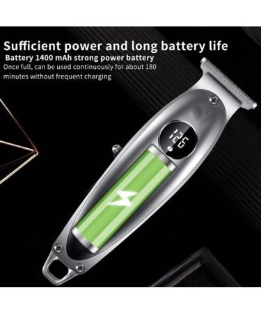 Professional Hair Clippers for Men - Rechargeable Metal Trimmer & Beard Clipper Set for Precision Grooming - Buy Online on GoSupps.com