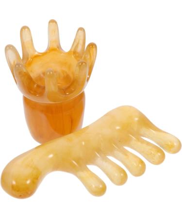 FOMIYES 10 STK Massage Comb - Resin Scalp Massager & Gua Sha Tool for Hair Care & Relaxation - International Shipping Available - Buy Online on GoSupps.com