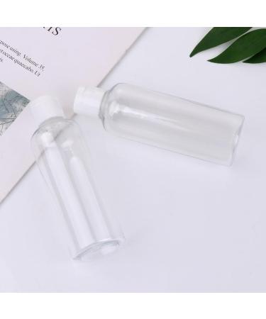 Beaupretty 30Pcs Empty Squeeze Bottles Plastic Empty Bottles with Flip Cap Refillable Travel Shampoo Bottles White (100ml) - Buy Online on GoSupps.com