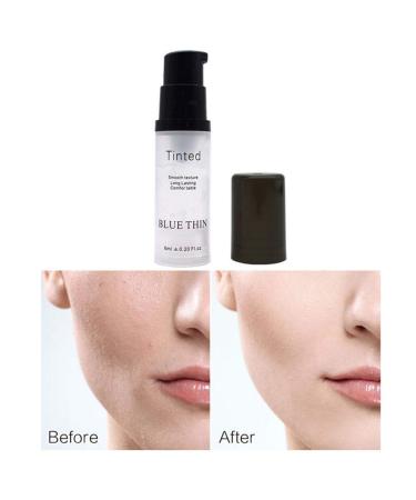 SmarTopus BLUE THIN Foundation Makeup Primer - 6ML Mattifying Pore Invisible Gel for Oil Control & Moisturizing - Brightening Face Primer Cream - Buy Online on GoSupps.com