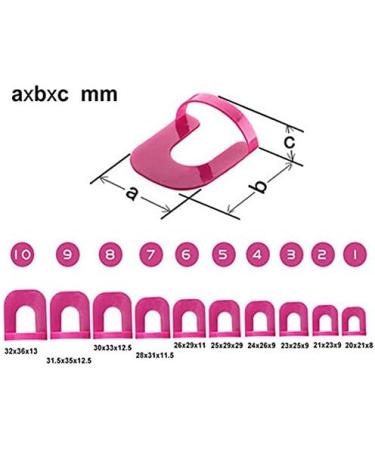 Demarkt Nail Stencil - Premium Fingernail Art Tool for Perfect Nail Polish & Manicure Protection | International Shipping - Buy Online on GoSupps.com