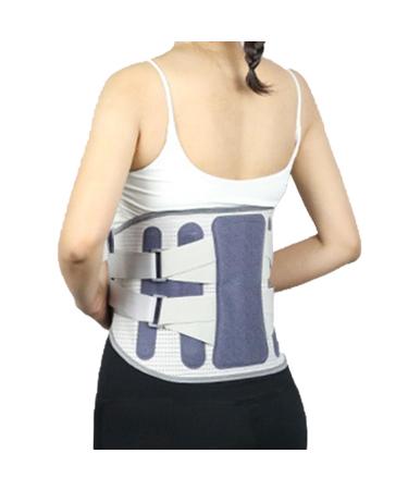 Till support belt for men women back support with 3 waist pads lumbar straps for the lower lumbar spine decompression belts to the designer belt (color: blue size: xl/x-large) XL/X-Large Blue