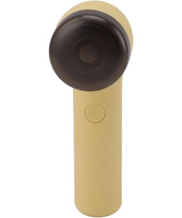 Mini Electric Beard Trimmer Wet Dry Dual Use Electric Mini Facial Hair Remover Automatic Grinding Blade Portable for Car Travel (Yellow) - Buy Online on GoSupps.com