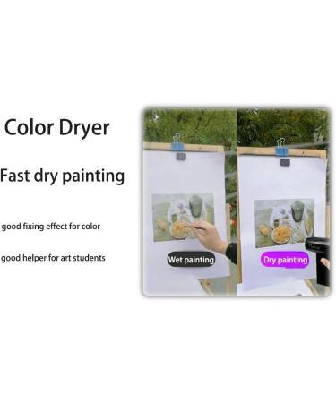 Wireless Hair Dryer Art Painting Cordless Hair Dryer Portable Travel Hair Dryer Suitable for Drying Paintings Babies  - Buy Online on GoSupps.com
