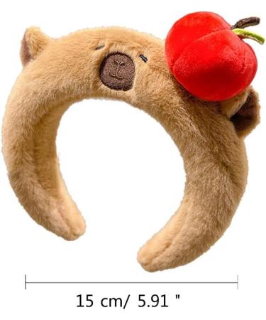 hgnxa Capybara Charming Hair Bands Hair Hoop Simple Headbands Hairband Hair Accessories Hair Bands Plush for Girl 3 - Buy Online on GoSupps.com