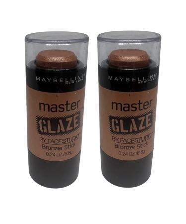 Maybelline Master Glaze Bronzer Stick - Glistening Amber 230 (Pack of 2) - Buy Online on GoSupps.com