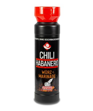 eppers seasoning marinade Chili-Habanero | For marinating meat | Bottle 250ml Chili Habanero