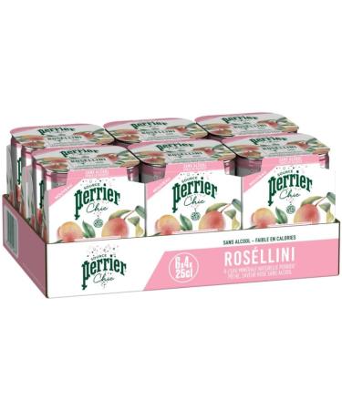 MAISON PERRIER CHIC Boisson Gazeuse Sans Alcool Ros llini - 6 packs de 4x25cl - Buy Online on GoSupps.com