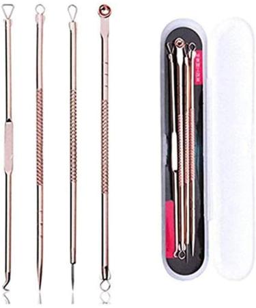 Blackhead Remover Pimple Tool Kit Rongda Stainless Steel Blackhead Removal Tool Pimple Popping Kit Pimple Extractor Acne Tool Blackhead Tweezers. 4Pcs - Buy Online on GoSupps.com