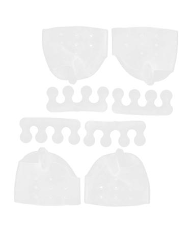 Wallfire Transparent Thumb Valgus Orthosis Set - Orthopedic Toe Straightener & Corrector for Pain Relief - Buy Online on GoSupps.com