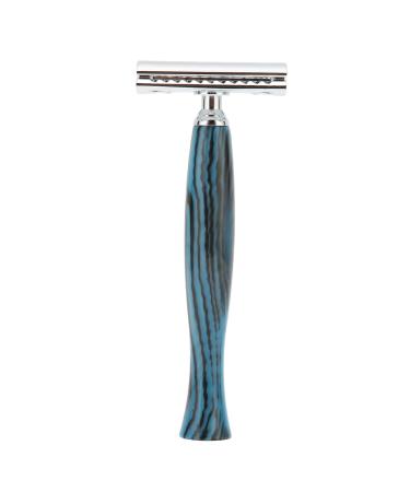 Manual razor bare razor double edge razor with handle safe skin -friendly razor made of zinclegation resin for men (without blade)