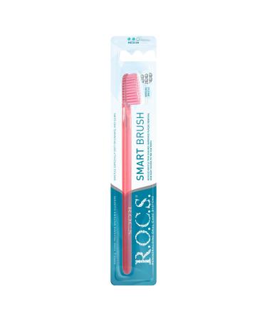 R.O.C.S. Classic Medium Toothbrush - Intelligent B rstSystem for Optimal Dental Care | Dentist-Approved Quality Bristles - Buy Online on GoSupps.com
