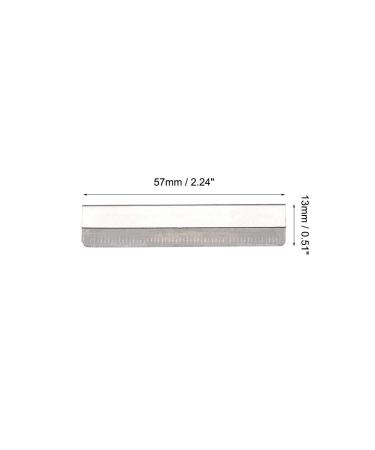 Sourcing Map 50pcs Eyebrow Razor Blade Trimmer - Stainless Steel Makeup Razors for Perfect Eyebrows | International Shipping Available - Buy Online on GoSupps.com