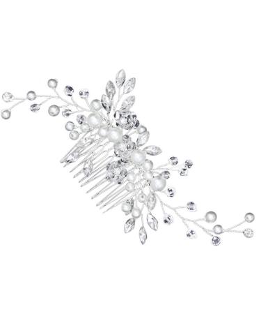 Hair Combs Slides Clips Bridal Flower Hair Pins for Girls Women Hair Accessories - Buy Online on GoSupps.com