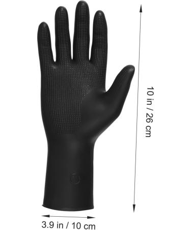 MAGICLULU 3 Pairs Barber Gloves Rubber Gloves for Dying Hair Hairdressing Supplies Hair Dyeing Gloves Shampoo for Color Treated Hair Shampoo Men Hair Dye Shampoo Black Emulsion Man Tool Belt - Buy Online on GoSupps.com
