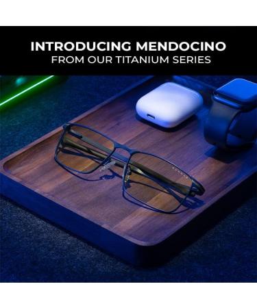 Gunnar Gaming Glasses Mendocino Midnight Blue Amber - Enhanced Vision & Eye Protection for Gamers - Shop Now! - Buy Online on GoSupps.com