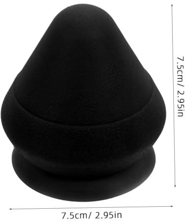 Tovinanna 4-Piece Fascia Ball Massage Device - Mountable Foot Massager & Acupuncture Relief - Deep Muscle Massage Balls in Schwarz - Perfect for Hand and Body Massage - Buy Online on GoSupps.com