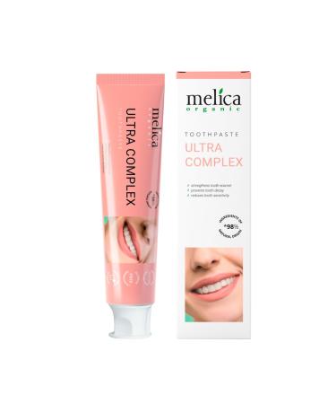 Melica MELICA ORGANIC Ultra Complex Toothpaste Natural Care & Glazing Repair 100ml