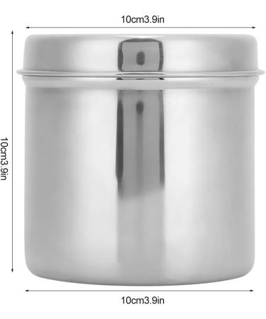 Shop Weikeya Durable Stainless Steel Wattage Book Container Cotton Swab Holder for Beauty Salons | International Shipping Available - Buy Online on GoSupps.com