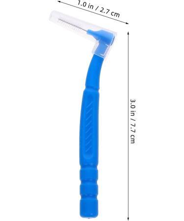 Beaupretty 50 Pcs L-Shaped Interdental Brushes - Dental Picks for Braces & Oral Care | International Shipping Available - Buy Online on GoSupps.com