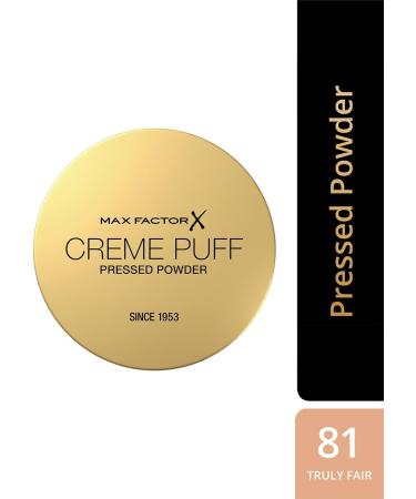 Coty Max Factor Cr me Puff pressed powder 81 real honest 14g - Buy Online on GoSupps.com