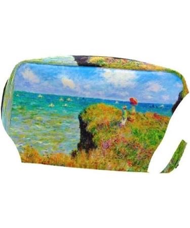 Ajinga Clits The Top Walk Cosmetic Bag - Zippered Multi-Purpose Travel Organizer for Women - Perfect for Makeup Brushes & Cultural Essentials - Buy Online on GoSupps.com