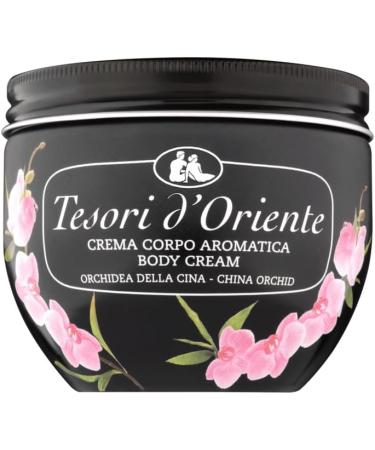 Tesori d'Oriente Byzantium Body Cream 5 Pack Byzantium Test Pack Aegyptus Orchid Lotus Flower White Musk Body Cream 300 ml + 1 Free Felce Azzurra Talc Sachet  - Buy Online on GoSupps.com
