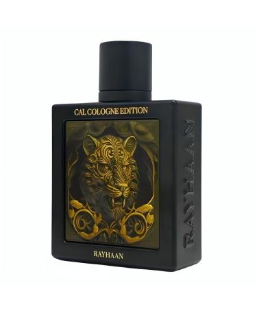 RAYHAAN Tiger Cal Cologne Edition Extrait De Parfum Spray 3.4 Ounce (Unisex) - Buy Online on GoSupps.com
