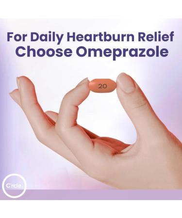 OmepraCareDR 20mg Acid Reducer for Heartburn | 42 Tablets | 3-Pack Carton | Delayed-Release Formula - Buy Online on GoSupps.com