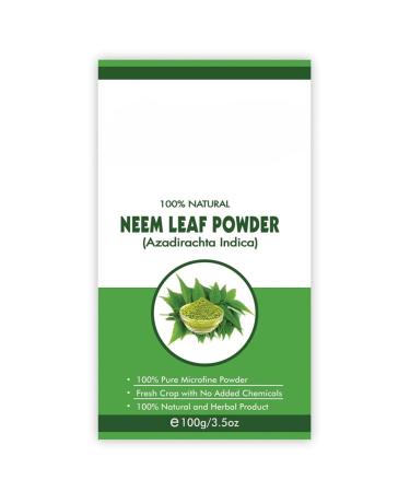 Neem Powder for Face Pack Neem Powder for Hai r for Skin No Added Chemicals- 100 Grams
