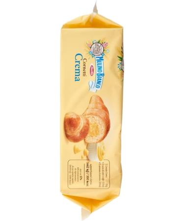  Italian Gourmet E.R. Mulino Bianco Cornetti Croissants 300 g Pack of 6 Crack Brioche Cream No Additives or Preservatives - Buy Online on GoSupps.com